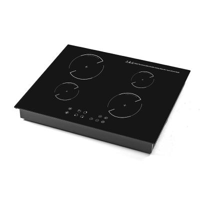 China Commercial Hob Touch Control Built In Cooktop 4 Burner Electric Induction Cooker for sale