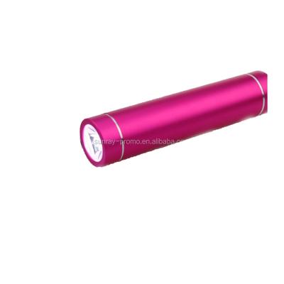 China Cheap power bank best selling power bank 2600mAh mobile powerbank with led flashlight for sale