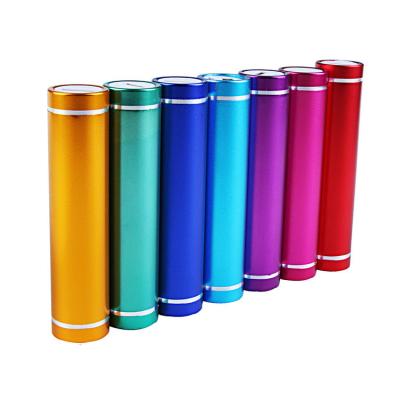 China Stylish Cell Phones Cylinder Lipstick Power Bank 2000mah with CE,ROHS,FCC for sale