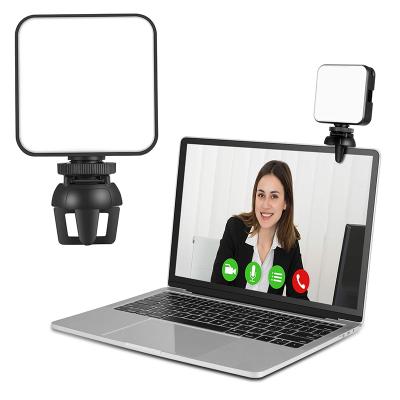 China Video Conference Remote Operation W64 Video Conference Light Dimmable Color Changing Meeting Room Fill Light with Clip for Laptop Cell Phone for sale