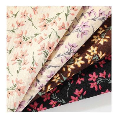 China Shrink-Resistant Wholesale printed corduroy fabric elastic high-quality polyester fabric fashionable women's dresses home textiles bags shirts for sale