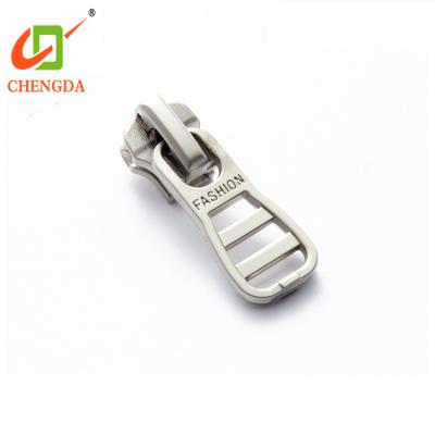 China CHENGDA Factory Design Nickel Free Lock Non Plating Eco Friendly Zipper Pull Key Slider for sale