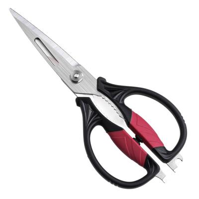 China Multifunctional Kitchen Scissors 9.5 Inch Heavy Duty Universal Pointed Kitchen Scissors Stainless Steel Easy Cleaning Functional Scissors for sale