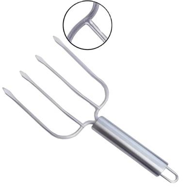 China Viable Silicone Heat Resistant Marinade Injector Turkey Baster With Cleaning Brush Turkey Meat Baster Set With Turkey Chicken Fork for sale