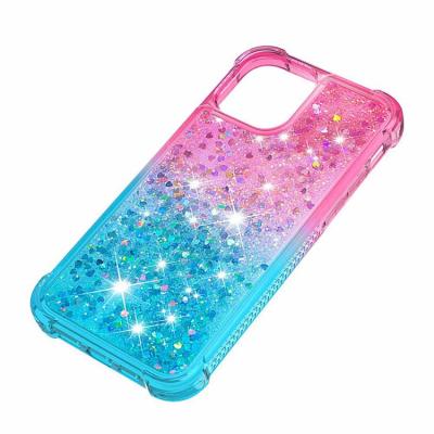 China Wholesale Stars Diamond Glitter Liquid Quicksand Gradient Smart Phone Case For iPhone 11 Pro TPU+PC For iPhone 11 Pro for sale