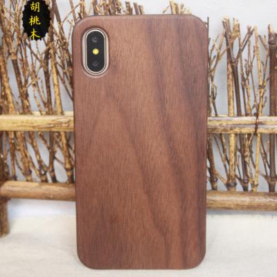 China Cherry Wood Mobile Case For Protective Cell Phone Wooden Cover iPhone XS Shell For iPhone XS Mobile Case for sale