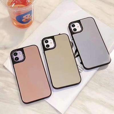 China Girl Woman Fantasy Gorgeous Mirror Make Up Mobile Phone Cover Case For iPhone 13 Shiny Mirror Cell Phone Cover For iPhone 13 for sale