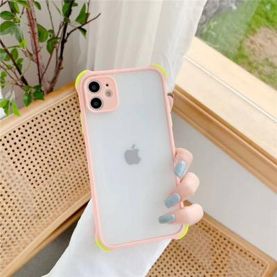 China 2021 Hot Selling 2021 Hot Selling TPU PC PC Translucent Matte Cell Phone Case For iPhone 13 Frosted Mobile Cover With Bumper For iPhone 13 pro for sale