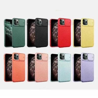 China Protective Push-Pull Window Camera Case Lens Mobile Phone Matte Back Cover For iPhone 11 TPU Window Cover Case For Apple iPhone 11 6.1inch for sale