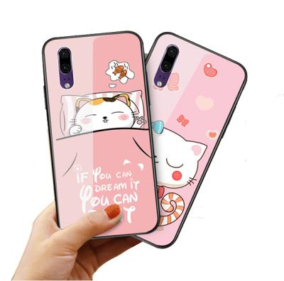 China Cute Animal Mood Glass Case For iPhone XS Max Mobile Accessories Custom Printing For iPhone XS Max 6.5