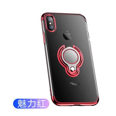 China Spiricle Finger Ring Case For iPhone XR 6.1inch Protector Luxury Clear Transparent Mobile Phone Cover For iPhone Phone Case For iPhone XR 6.1inch for sale