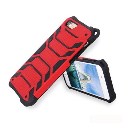 China TPU + PC Mode 2 In 1 Shockproof Hybrid Armor Phone Cover For iPhone 6 7 8 Plus for sale