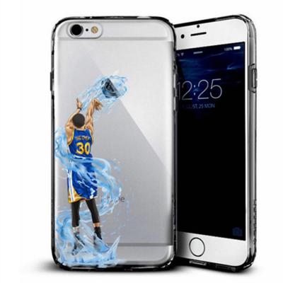 China Low MOQ Plastic 10pcs Printed NBA Player Case For Apple iPhone 8 8 Plus Cell Phone Cover for sale