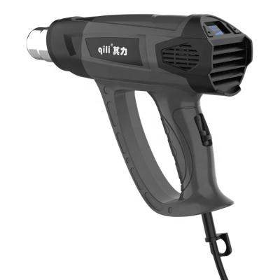 China 2021 Qili 2000w 2000w QR-610A New Product Heat Gun Electric Heater Gun Heat Gun Cool/Hot Air for sale