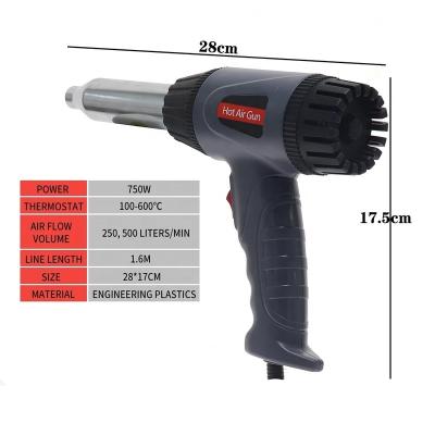 China Cool/Hot Air Air Gun 750W 220V Hot Plastic Blowtorch 010 for sale