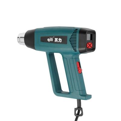 China Temperature Adjustable Qili 113 In Stock Yiwu Heat Gun Suitcase Wrap Hot Plastic Tool for sale