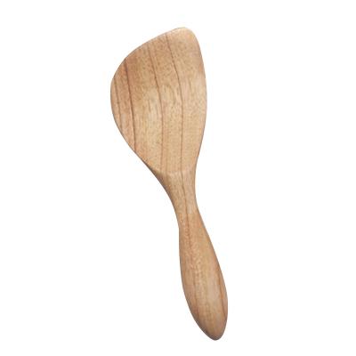 China Sustainable Beech Pure Handmade Household Rice Spoon Can Stand for sale