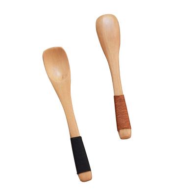 China 2021 Cheapest Viable Wooden Spoon Disposable Wooden Fork And Spoons Wholesale for sale