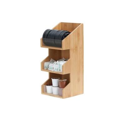 China Multifunctional Storage Bowl Spice Rack Kitchen Rack Bamboo Spice Storage Rack Customized Sustainable Rack Support for sale