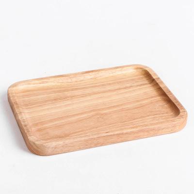 China Sustainable Handmade Multifunctional Wooden Tableware Trays Wooden Food Serving Tray for sale