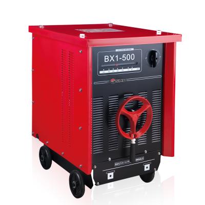 China Industrial Machinery Repair Shops Single Phase AC Arc Heavy Duty Welders bx1-500 for sale