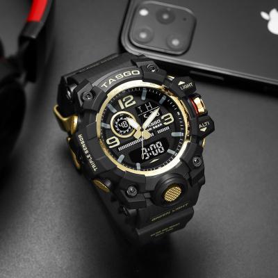 China Waterproof stainless steel automatic watch led digital watch child waterproof sports digital smart quartz watches wholesale price for sale