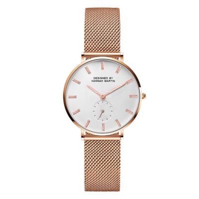 China Luxury Chronograph Gold Watches New Wristwatches Mesh Magnetic Strap Quartz Watches Women Fashion Montre Femme for sale