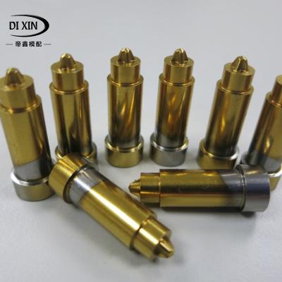 China Custom Mold Parts Consumables Dongguan Factory Press Tin Coated Punch Pin HSS Material Made for sale