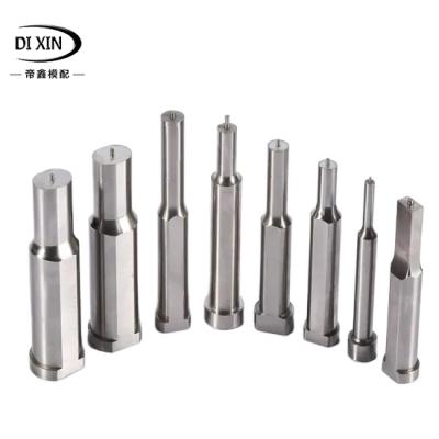 China Plastic Mold Parts Ejector Sleeves And Stepped Ejector Pins For Plate Mold for sale