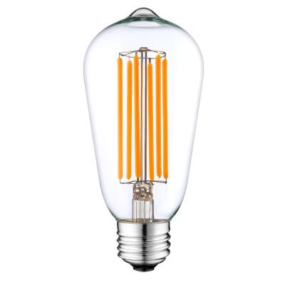 China ST64 Hotel Led Filament Bulb Nostalgic Bulb Lamp For Bedroom for sale