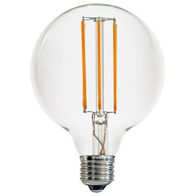 China Hotel G95 6.5W Opal Smart Led Globe Bulb Edison Filament Dimmable Vintage Style Warm Hot Sale for sale