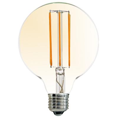 China Hot Selling Hotel G95 6.5W Opal Smart Led Globe Bulb Edison Filament Dimmable Vintage Style Warm Hot Selling for sale