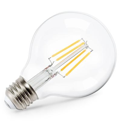 China G80 Hotel Light Bulb Led Globe Bulb Brightness Dimmable Lamp Bulb With E26/E27 Base for sale