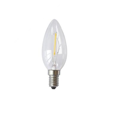 China Hotel hot sale 1.8W 180LM China lamp manufacturer dimmable led filament bulb light led lamps e14 for sale