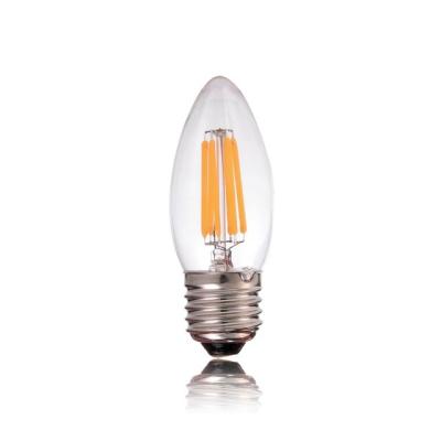 China Hotel hot sale 1.8W 180LM China lamp torpedo led candle lights led filament bulb light led lamps e14 for sale