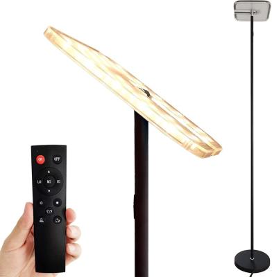 China Factory price modern noise triggered light dimmable floor lamp for bedroom for sale