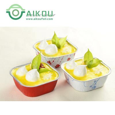 China Cupcake Baking Liners Disposable Cake Tools Place Foil Pudding Muffin Cups Dessert Cups Disposable Baking Liners Baking Molds for sale