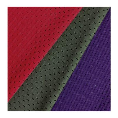 China Hot Sale 70D 86% Polyamide 14% Spandex Bird Eye Stretch Knitted Mesh Fabric For Sportswear Clothing for sale