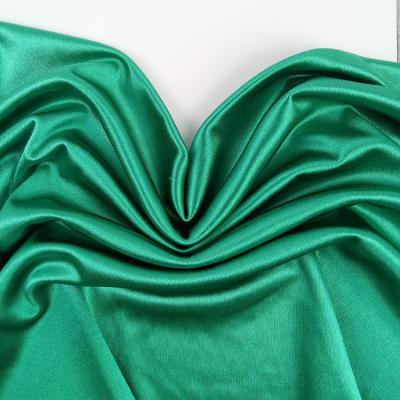 China Sale 50D 95% Spandex Stretch Satin Nylon 5% Stretch Satin Fabric For Sleep Wear Underwear Wedding Nightgowns for sale