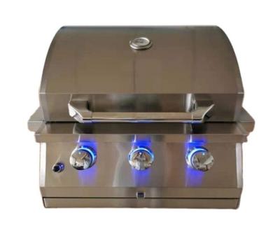 China Easily Assembled Portable Quality Stainless Steel Gas Grill for sale