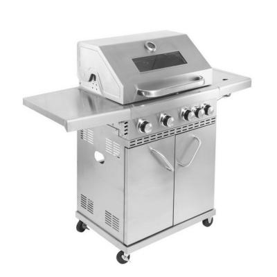 China BBQ Grill Outdoor Stainless Steel Garden Grill Stainless Steel American BBQ Grill Gas Morden Kitchen Grill for sale