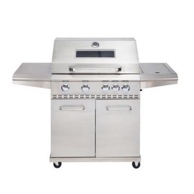 China Morden factory wholesale and retail American BBQ gas grill stainless steel garden grill BBQ outdoor grill for sale