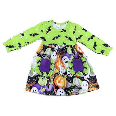 China Boutique RTS Summer Halloween Bat Clothing Sets Babies Clothing Shorts Sleeve Kids Baby Boutique Wholesale Outfits for sale