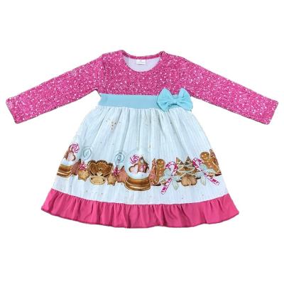 China RTS boutique kids dress up gingerbread man kids clothing sets for boy dress or girls boutique kids clothing wholesale outfits for sale