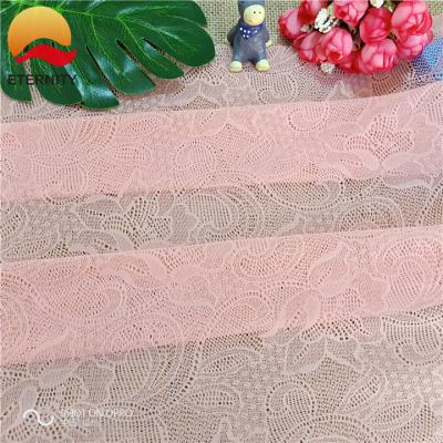 China Hot Sale Floral Flower Anti Pill French Stretch Lace Fabric For Adult Lace Panties M1536 145cm for sale