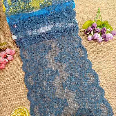 China Dots Stretch Fabrics China Good Quality Little Rounded Viable Lace Up Fabric E1780 23cm for sale