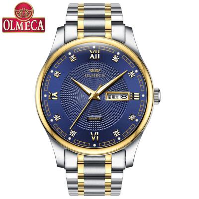 China Automatic Date Mens Watches In Stainless Steel Quartz Wristwatches Waterproof Chronograph Ralogio Masculino Watches for sale