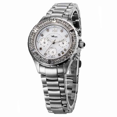 China Fashion Diamond Watch Women Waterproof Wrist Japan Movt Quartz Watch Hand Watch for sale