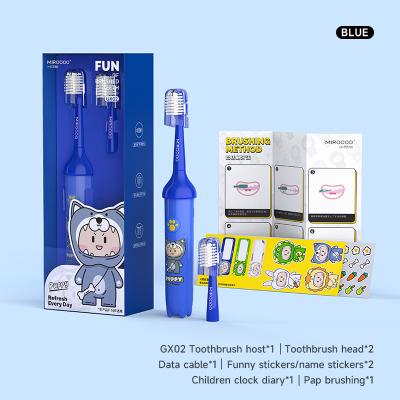 China Customizable Kids Electric Toothbrush，IPX7 Dupont Soft Brush Toothbrush For Kids for sale