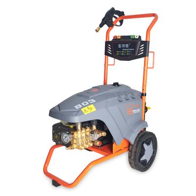 China Hotels China 2.2kw Electric Power Pressure Car Washer With Trolley for sale